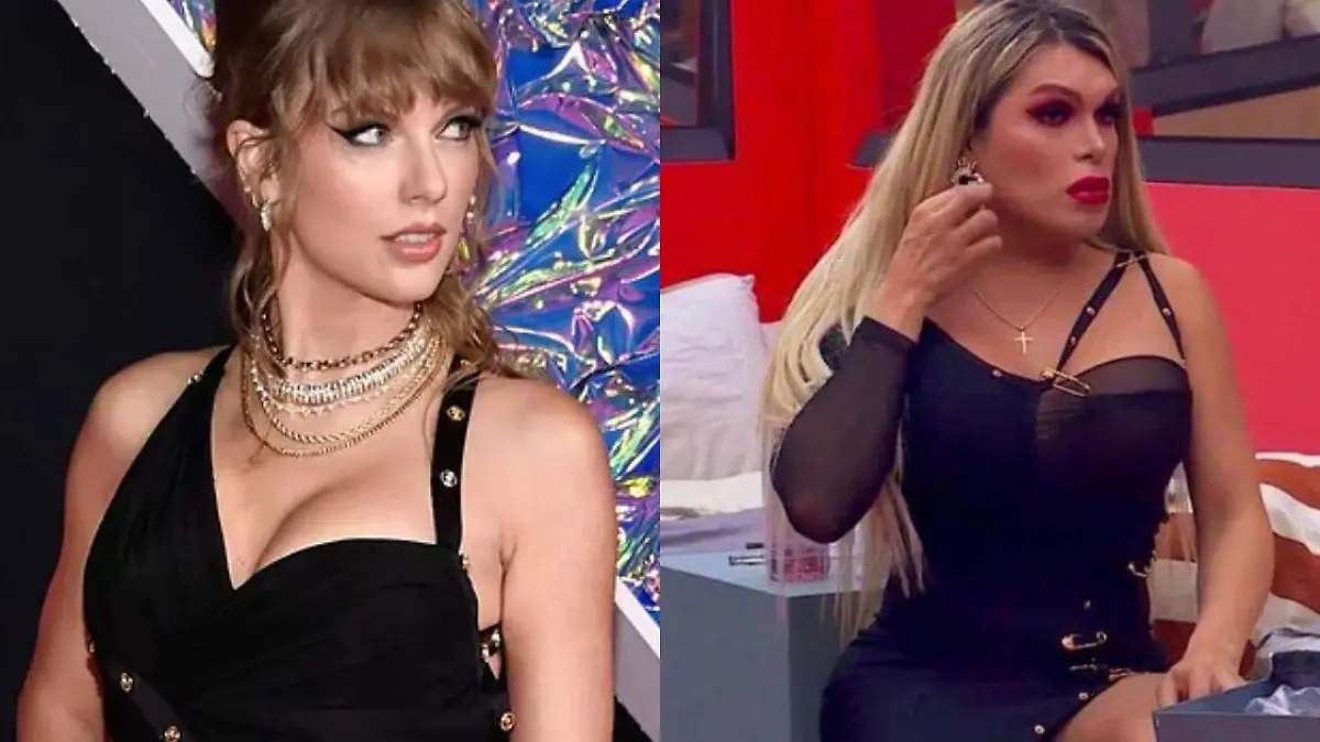 Taylor Swift y el vestido similar al de Wendy Guevara